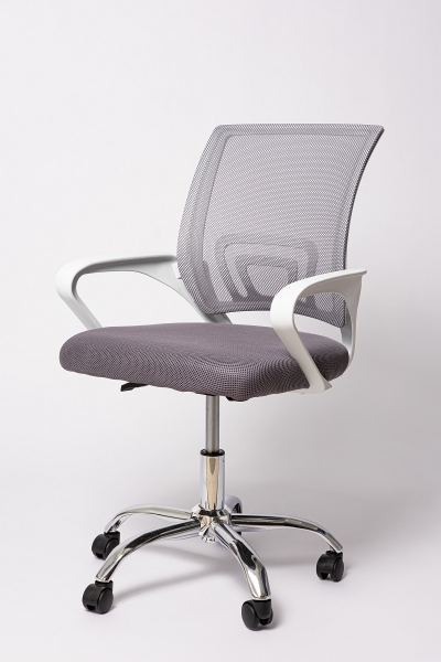 Офисное кресло BN-7166 . Белое\серое