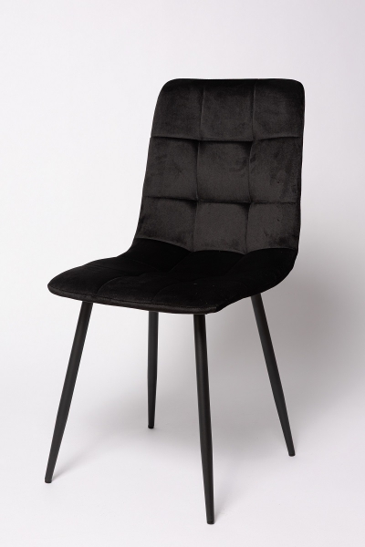 Стул  ОКС- 1225   G 62- 50 черный вельвет